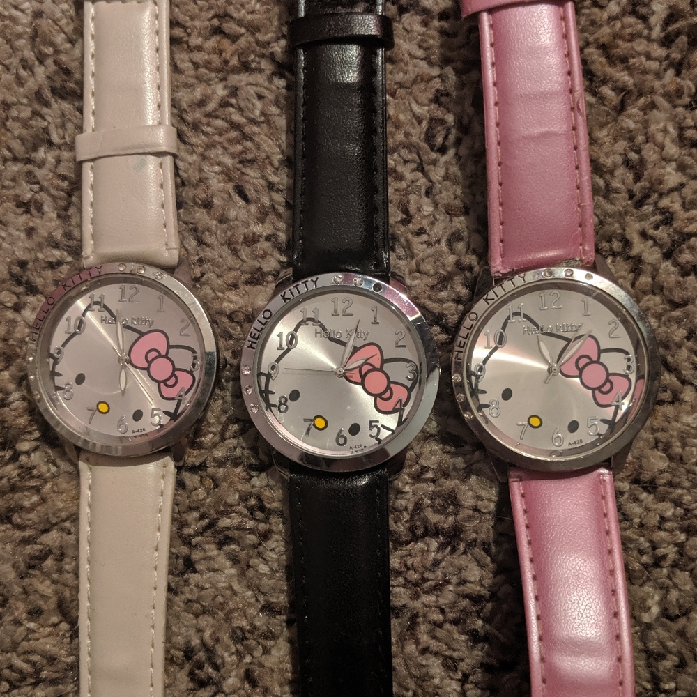 Hello Kitty watch set